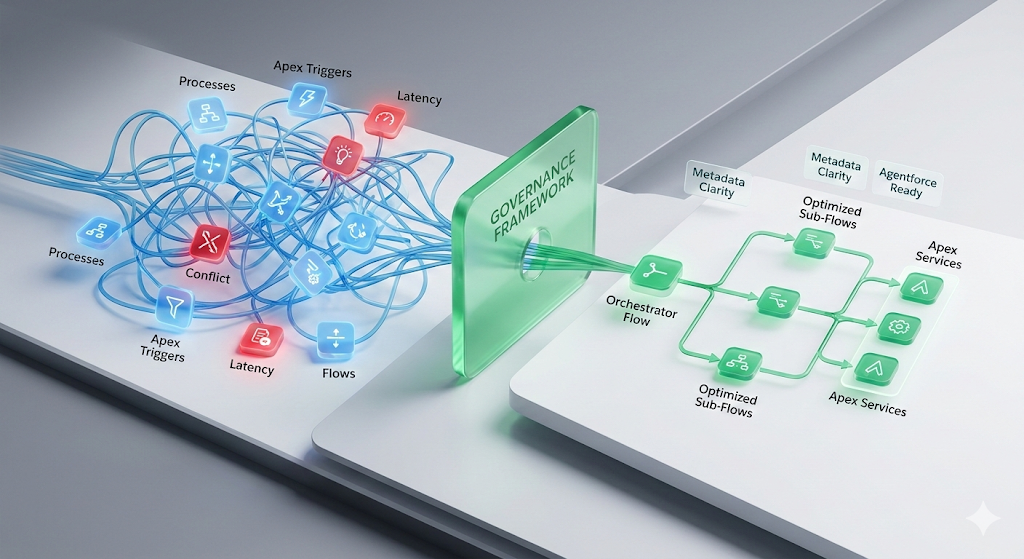 Salesforce governance framework